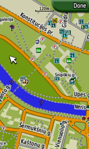 Garmin map Vilnius